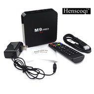 Henscoqi M9X M3 Pro Smart TV Box Amlogic S912 Octa Core ARM Cortex-A53 Android 6.0 RAM DDR3 3GB ROM Onboard eMMC... N17