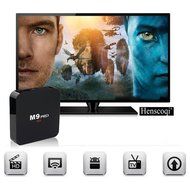 Henscoqi M9X M3 Pro Smart TV Box Amlogic S912 Octa Core ARM Cortex-A53 Android 6.0 RAM DDR3 3GB ROM Onboard eMMC... N18
