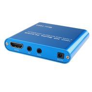 AGPtek Black Mini Full HD 1080P Digital Media Player-MKV/RM-SD/USB HDD-HDMI CVBS YPbPr N5