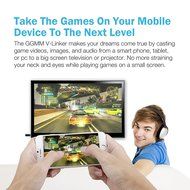Newly Released GGMM V-Linker 5G HDMI Streaming Media Player, Wireless Wi-Fi Display Dongle, Share Video, Image... N5
