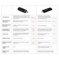 Newly Released GGMM V-Linker 5G HDMI Streaming Media Player, Wireless Wi-Fi Display Dongle, Share Video, Image... N7