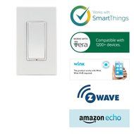 Leviton DZPA1-1BW Decora Z-Wave Controls 15-Amp Plug-In Appliance Module, White N9