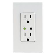 Leviton DZPA1-1BW Decora Z-Wave Controls 15-Amp Plug-In Appliance Module, White N10
