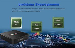 T95M Pro 4K KODI 16.1 Quad Core H.265 Android TV Box N4