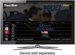 Channel Master DVR+ 1TB Digital TV Receiver/Recorder With WiFi - Black N3