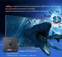 NEW Puersit 2GB+16GB TV BOX Amlogic M9S Kodi 16.0 Quad Core Full Loaded Wifi, 1080P, 4K Smart Media Player with... N6
