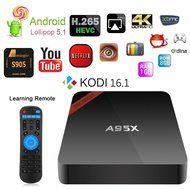 NEXBOX Android 5.1 4K TV Box A95X Amlogic S905 Quad core 2.0GHz 64bit Mini PC KODI 16.1 Pre-installed 1GB+8GB...