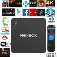 HONGYU&reg; NEXBOX A5 Android 6.0 TV BOX HD KODI 16.1 Fully Loaded XBMC Amlogic S905X Quad Core 64bit 2GB /16GB BT... N11
