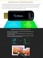EZCast 5G TV Dongle 1080p Miracast DLNA Airplay WiFi Display Receiver Supports 5G WiFi Compatible with iOS Android... N2