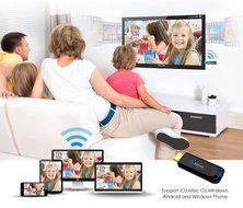 EZCast 5G TV Dongle 1080p Miracast DLNA Airplay WiFi Display Receiver Supports 5G WiFi Compatible with iOS Android... N3