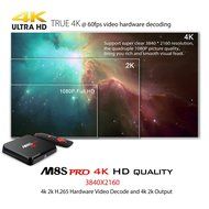NinkBox M8S Pro 4K Android Tv Box Amlogic S812 2G+16G Kodi 16.0 Emmc Quad Core AP6330( More stable than 4335)... N3