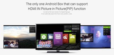 Android TV Box Zidoo&reg; X9 HDMI IN Recorder Quad Core 2G/8G Wifi Bluetooth 4K*2K H.265 UHD Picture in Picture USB... N4