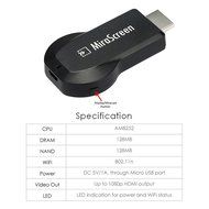 Leezo MiraScreen OTA TV Stick Dongle Wireless Streaming Media Player Wi-Fi Display Receiver DLNA Airplay Miracast... N2