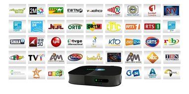 Lyca TV One Year Subscription with Set-top Box included (African English, Black) N4