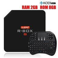 R-Box Android TV box 2GB 8GB RK3229 Kodi 16.1 XBMC Bluetooth 4.0 WiFi 2.4GHz H.265 4K 60fps Streaming Media Player-iLepo... N10