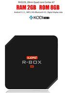 R-Box Android TV box 2GB 8GB RK3229 Kodi 16.1 XBMC Bluetooth 4.0 WiFi 2.4GHz H.265 4K 60fps Streaming Media Player-iLepo... N11