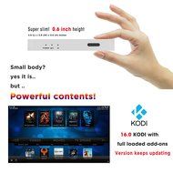 MEGACRA K8 Mini Smart TV Box with Kodi Pre-Loaded, Newest Movie/TV Show/Sports for free, Two Type of OS Support... N5