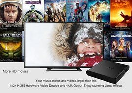 EASYTONE T95X 2GB/8GB Android 6.0 OTT Web OS Smart Android TV Box Hdmi 4K Amlogic S905X Kodi 16.1 Fully Loaded... N6