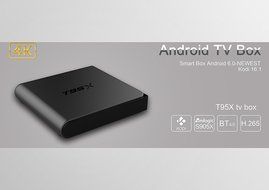 EASYTONE T95X 2GB/8GB Android 6.0 OTT Web OS Smart Android TV Box Hdmi 4K Amlogic S905X Kodi 16.1 Fully Loaded... N7