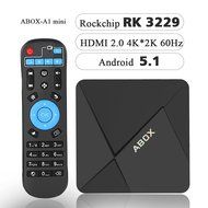 2017 Model ABOX A1 Mini Android 5.1 TV Box with Rockchip RK3229 Quad-core Cortex A7 and True 4K Playing