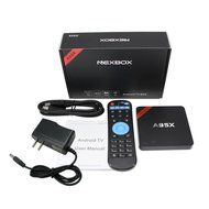 [Updated version]NEXBOX A95X Pro Android 6.01 TV Box Powered by Newest Amlogic S905X 64Bit Quad-core CPU with... N5
