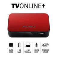 AVOV TVonline+ PLUS IPTV OTT Quad Core Kodi Android TV Box with Stalker and Nova Middleware by TV Online Like...