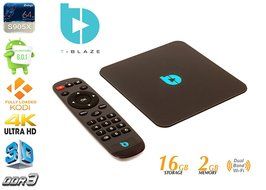 Tblaze Streaming Media Player &amp; Android Smart TV Box With New TblazeTV app with endless media content &amp; LIVE TV... N8