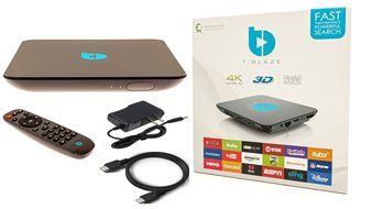Tblaze Streaming Media Player &amp; Android Smart TV Box With New TblazeTV app with endless media content &amp; LIVE TV... N11