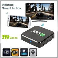 [Monba]2017 A96Z Android TV BOX Android 6.0 Kodi 17.0 4k TV box Amlogic S905X A53 2GHz 64bit Quad Core 2G/16G... N4