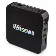 WISEWO Quad Core Smart TV Box Mini PC Streaming Media Player with XBMC/KODI Fully Loaded Streamer 1GB RAM 8GB... N4