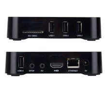 WISEWO Quad Core Smart TV Box Mini PC Streaming Media Player with XBMC/KODI Fully Loaded Streamer 1GB RAM 8GB... N5