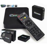 WISEWO Quad Core Smart TV Box Mini PC Streaming Media Player with XBMC/KODI Fully Loaded Streamer 1GB RAM 8GB... N7