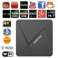 WISEWO Quad Core Smart TV Box Mini PC Streaming Media Player with XBMC/KODI Fully Loaded Streamer 1GB RAM 8GB... N11