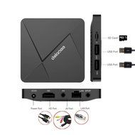 WISEWO Quad Core Smart TV Box Mini PC Streaming Media Player with XBMC/KODI Fully Loaded Streamer 1GB RAM 8GB... N13