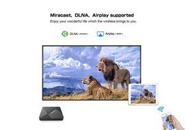 WISEWO Quad Core Smart TV Box Mini PC Streaming Media Player with XBMC/KODI Fully Loaded Streamer 1GB RAM 8GB... N17