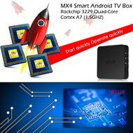 NPET MX4 Android 4.4 RK3229 Quad Core TV Box 1GB 8GB KODI Pre Installed Bluetooth Streaming Media Player N5