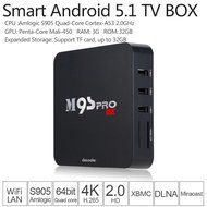 Docooler M9S-PRO Smart Android 5.1 TV Box Amlogic S905 Quad Core 3G / 32G KODI16.0 XBMC UHD 4K Mini PC WiFi H.265... N2