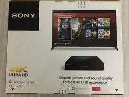 Sony FMPX10 4K Streaming Media Player Bundle FMP-X10