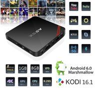 WISEWO Android TV Box (Amlogic S905 HD 4K Quad Core CPU KODI) with I8 Wireless Keyboard N8