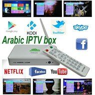 Vshare&reg; Arabic IPTV Box Quad Core Android TV Box Streaming Media Player Support more than 410 Arabic African English...