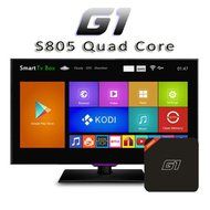 G1 Amlogic S805 Android 4.4 Quad Core Smart Tv Box Support 1080 HD Kodi 15.2 Wife Streaming Media Player 1G RAM... N9