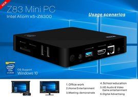 [Free keyboard + Mouse] J-DEAL&reg; Z83 Windows 10 Mini PC 4K Intel Atom Processor 64Bit HD 2GB + 32GB + 128G Extendable... N5