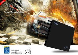 [Free keyboard + Mouse] J-DEAL&reg; Z83 Windows 10 Mini PC 4K Intel Atom Processor 64Bit HD 2GB + 32GB + 128G Extendable... N7