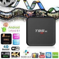 X-Direct T95M Android 5.1 TV Box Amlogic S905 Quad Core 1G/8G Mini PC Kodi 16.0 Pre-installed 4k*2k H.265 3D 2.4G... N5