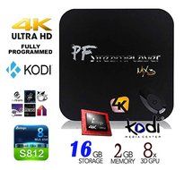 MX3 Advance Android TV Box Quad Core/S812/2G/16G/4K Streaming Media Player &amp; Game Play Station Preload KODI (XBMC... N3