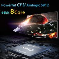 TICTID K12 Android 6.0 TV Box Amlogic S912 Octa Core [2G DDRIII/ 16G Emmc Flash] with Kodi 16.1/Dual WIFI [5G/... N3