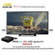 RBSCH MX PRO Android 5.1 TV BOX Amlogic S905 Quad Core 64bits 1gb RAM 8gb Flash Kodi Pre installed 4K Google Streaming... N3