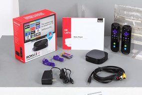 Roku2 XS Premium Bundle Wireless Streaming Player w/2 game remote &amp; motion controllers N2