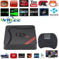 [Free wireless mini keyboard] 2016 Latest WIIKEE Q8 Amlogic S905 Quad Core Android 5.1 Smart Android TV Box Fully...