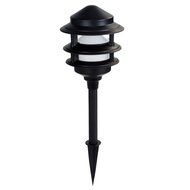 CE TECH Low-Voltage Black Audio Path Light Kit with Bluetooth Technology (6-P... N2